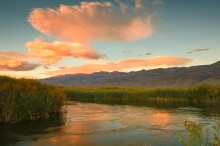 Owens River, Owens Valley, Eastern Sierra, California, Sunset,Jeremy Brasher, Jeremy Brasher Photography